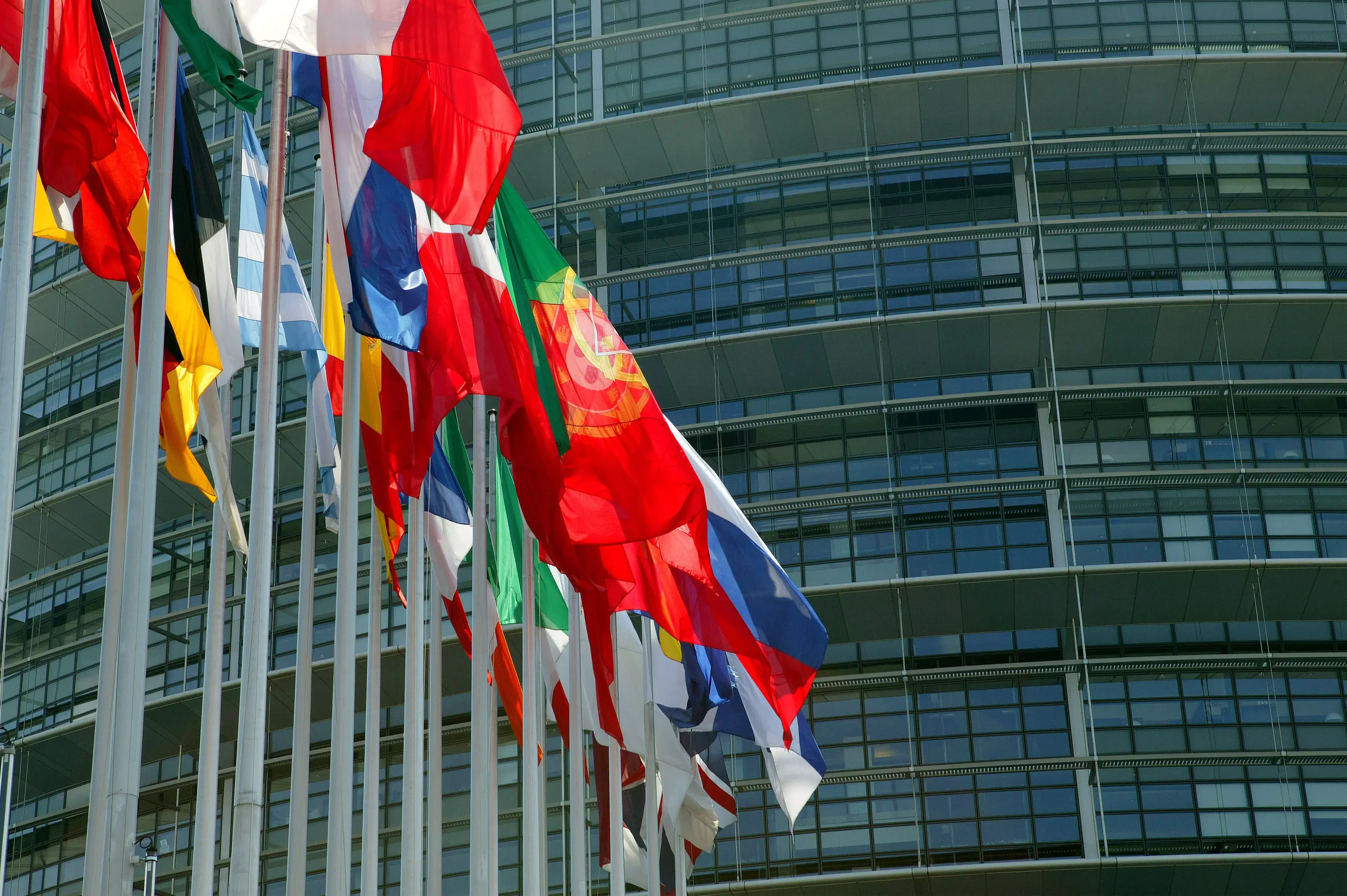 Drapeaux parlement_europeen
