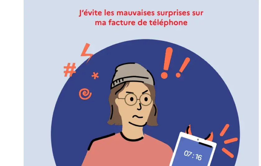 J'évite les mauvaises surprises sur ma facture de téléphone